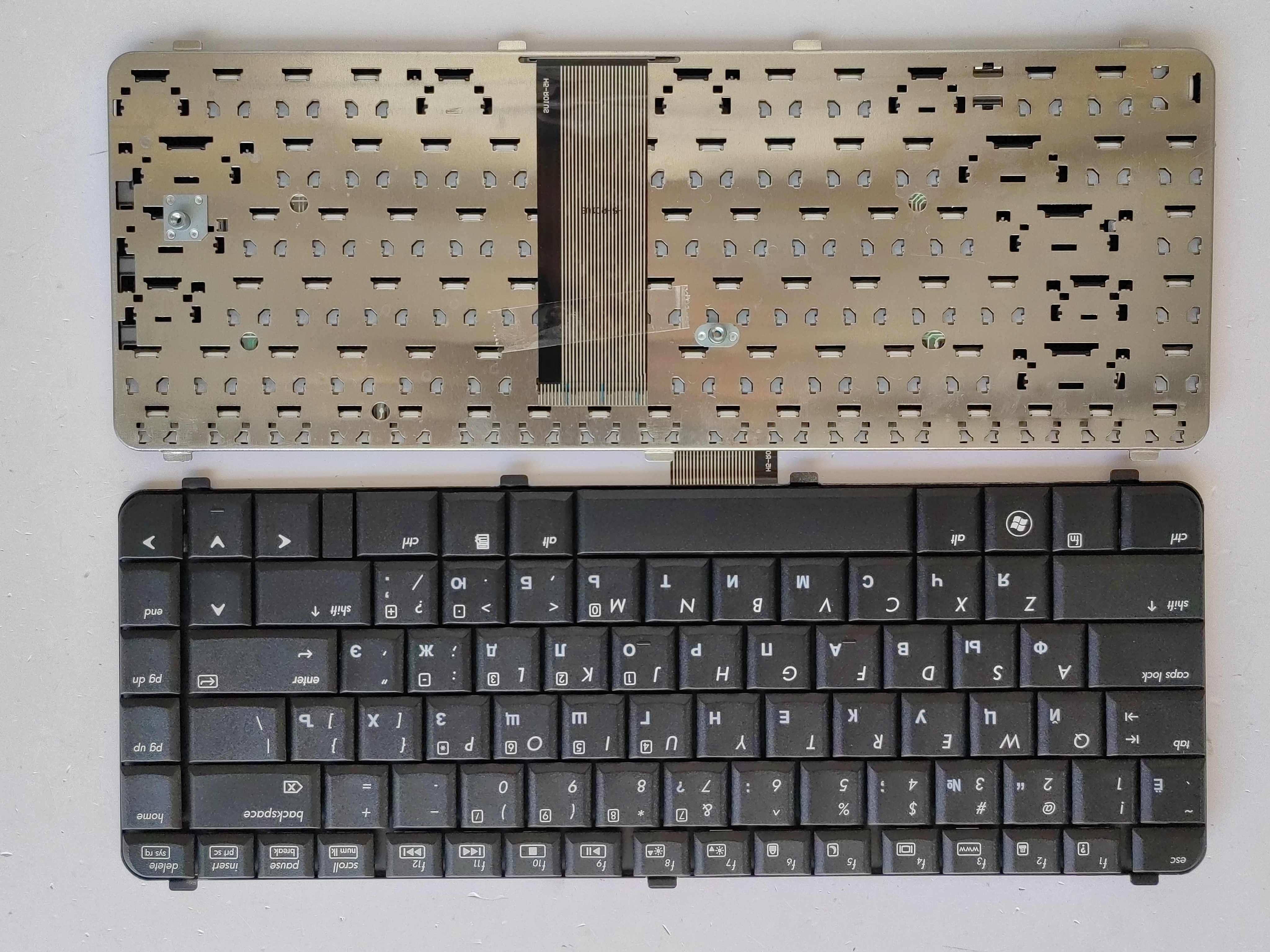 Picture of New Replacement Laptop Keyboard For HP 6530S BLACK (OEM) RU Layout